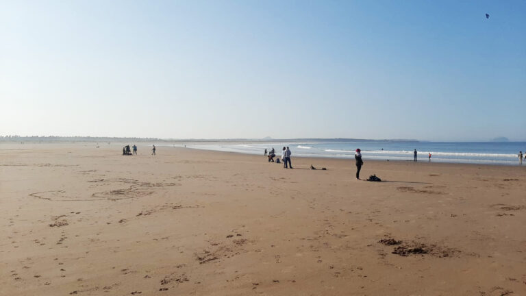 Chill Belhaven Beach, East Lothian