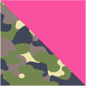 JALAPEÑO Green camo and pink